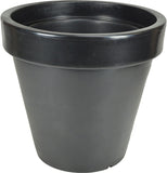 large black plant pot