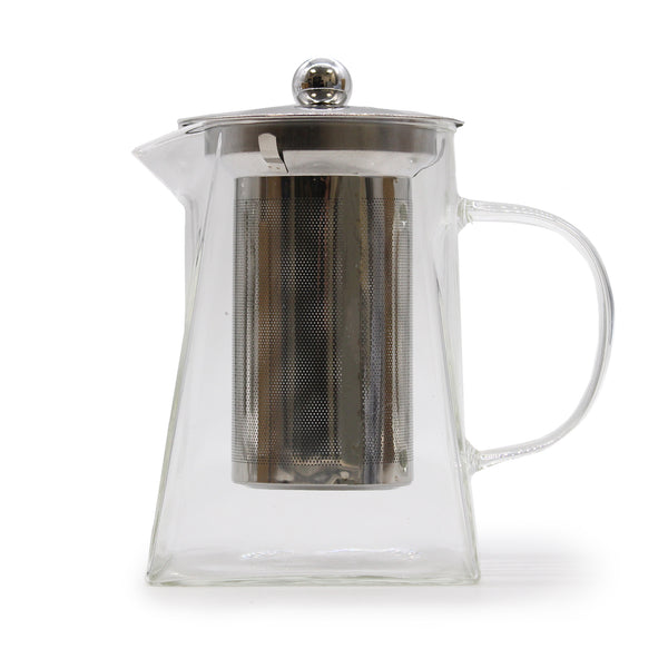 Glass infuser teapot various sizes Gardenis.co.uk