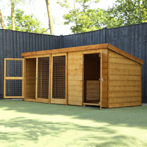 large dog kennel