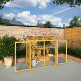Wooden mini greenhouse
