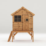 Wooden Playhouse - standard, with tower or with tower and slide