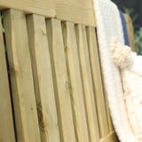 4ft wooden garden bench