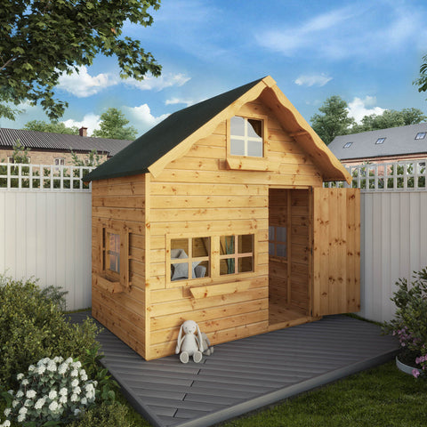Large wooden playhouse