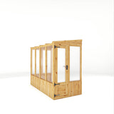 Lean-to wooden greenhouse 8 x 4