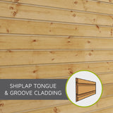 10 x 8 Shiplap Dutch Barn Shed