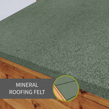 3 x 7 Tongue & Groove Apex Roof Bike Store