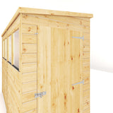 8 x 4 Shiplap Pent Shed - Windows or Windowless