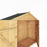 3 x 7 Tongue & Groove Apex Roof Bike Store