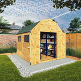 double door shed