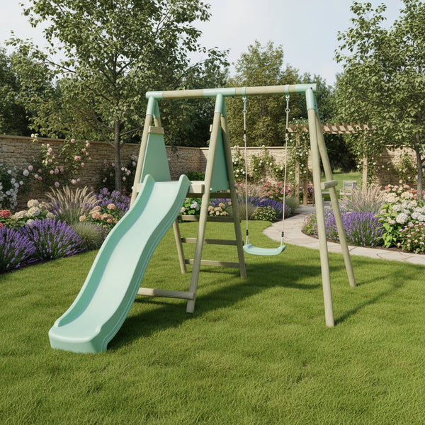 outdoor swing set