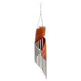 Coconut leaf wind chime