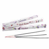 Floral incense gift set