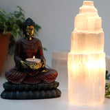 Selenite lamp - (3 size options)