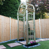 round garden arch