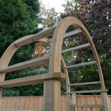 Wooden Garden Arch - Curved