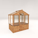 4 x 6 Wooden Greenhouse