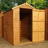 small windowless shed