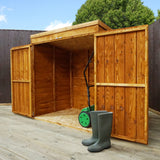 Wooden Lawnmower Store - Overlap