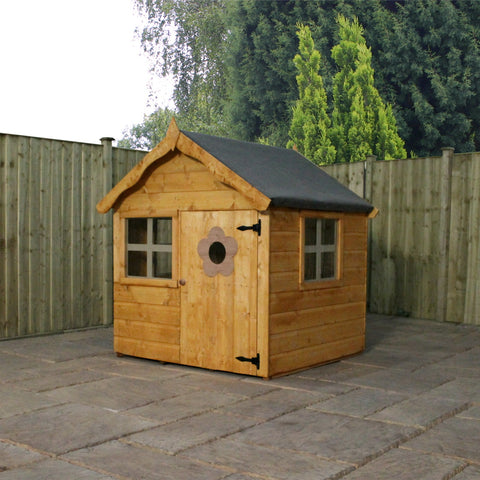 wooden playhouse